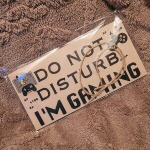 🎈 Hanging Wooden Sign | Do Not Disturb | 10*20cm